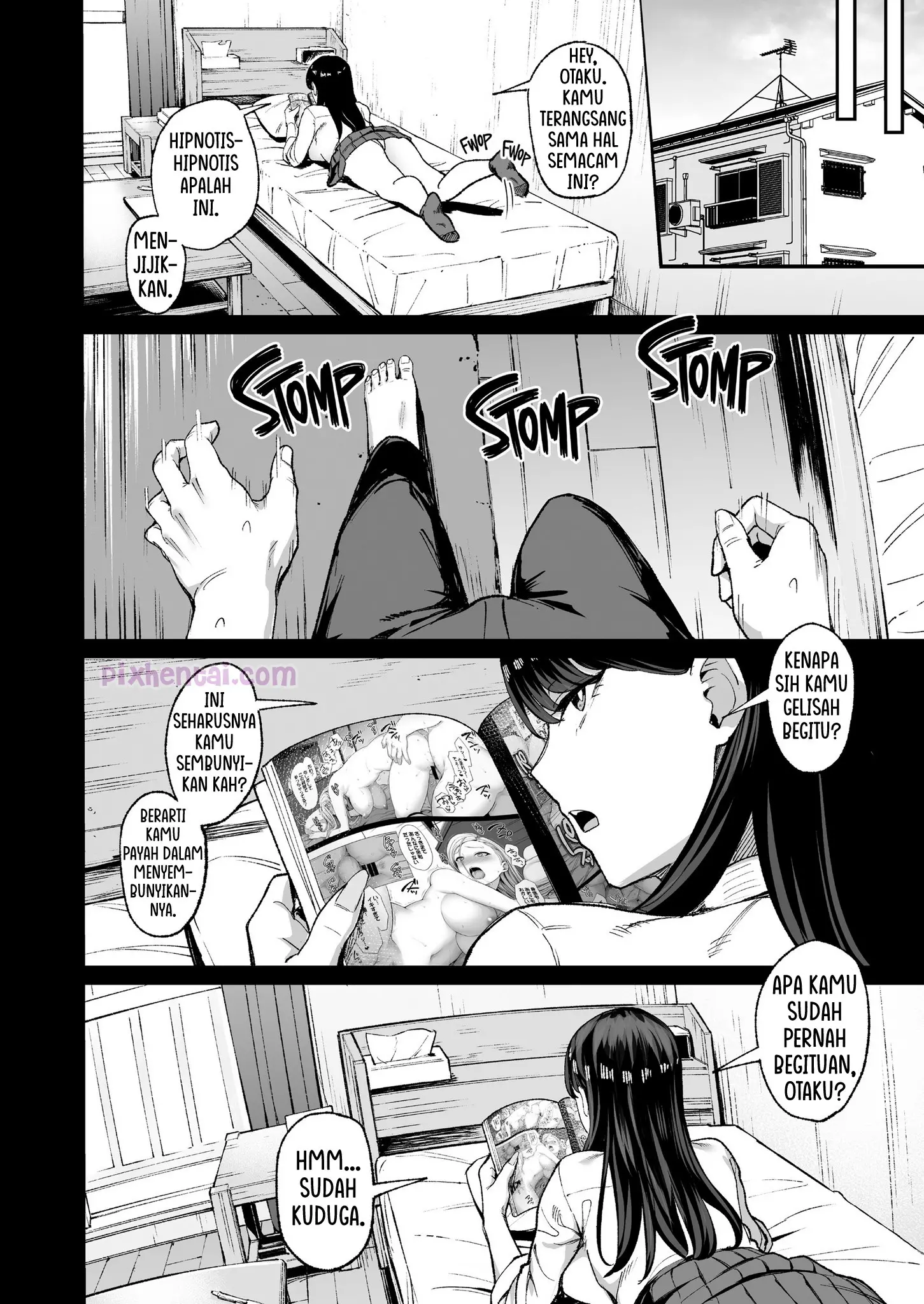 Komik hentai xxx manga sex bokep The Gyaru I Hang Out with Lets Me Use Her Pussy 4.5 page 14